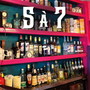 The back bar at Adorable Chocolat