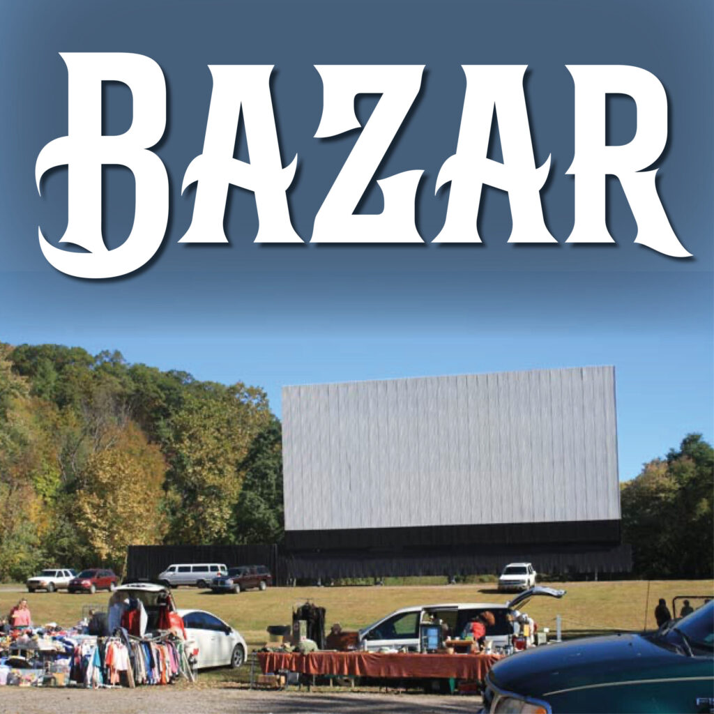 Vendors setting up for the Bazar Neptune. This weekly outdoor market in Shediac, New Brunswick takes place every Saturday in the summer.